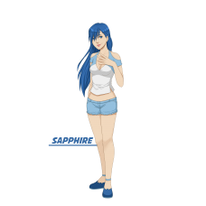 Sapphire Poster